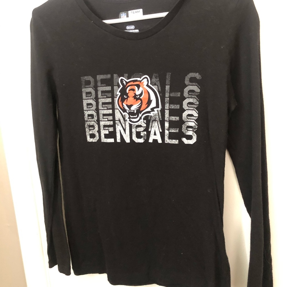 Long sleeve Cincinnati Bengals t shirt